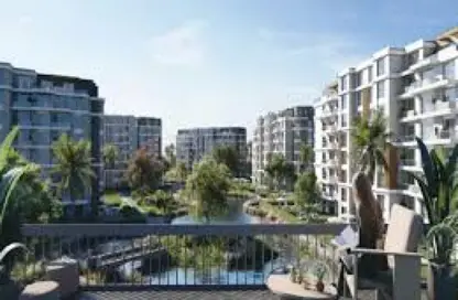 Apartment - 3 Bedrooms - 3 Bathrooms for sale in Palm Hills New Cairo - 5th Settlement Compounds - The 5th Settlement - New Cairo City - Cairo