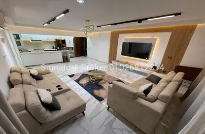 Apartment - 2 Bedrooms - 2 Bathrooms for rent in Mountain View iCity - 5th Settlement Compounds - The 5th Settlement - New Cairo City - Cairo