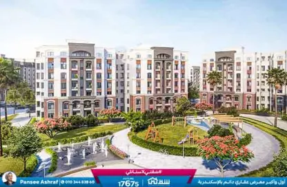 شقة - 3 غرف نوم - 1 حمام للبيع في اليكس ويست - كمبوندات الاسكندرية - الاسكندرية