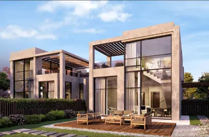 Twin House - 3 Bedrooms - 4 Bathrooms for sale in O West - 6 October Compounds - 6 October City - Giza