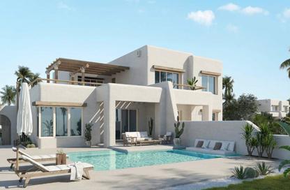 Chalet - 3 Bedrooms - 6 Bathrooms for sale in Hacienda West - Ras Al Hekma - North Coast