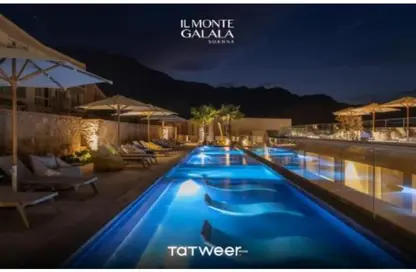 Chalet - 2 Bedrooms - 2 Bathrooms for sale in IL Monte Galala - Al Ain Al Sokhna - Suez