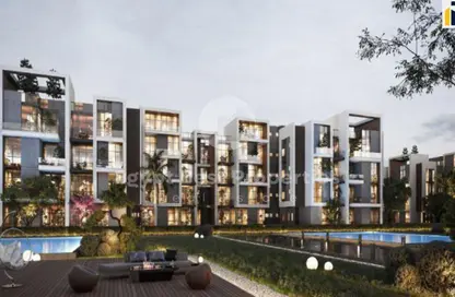 Apartment - 2 Bedrooms - 2 Bathrooms for sale in Hills of one - New Zayed City - Sheikh Zayed City - Giza