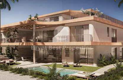 Townhouse - 3 Bedrooms - 3 Bathrooms for sale in Ramla Lakeside - Qesm Ad Dabaah - North Coast
