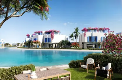 Chalet - 3 Bedrooms - 3 Bathrooms for sale in Naia bay - Ras Al Hekma - North Coast