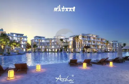 Chalet - 3 Bedrooms - 3 Bathrooms for sale in Azha North - Ras Al Hekma - North Coast