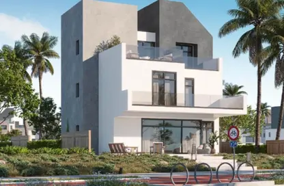 Villa - 5 Bedrooms - 5 Bathrooms for sale in Rivers - New Zayed City - Sheikh Zayed City - Giza