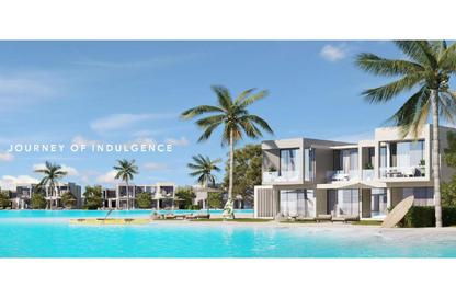Chalet - 2 Bedrooms - 3 Bathrooms for sale in Azha North - Ras Al Hekma - North Coast
