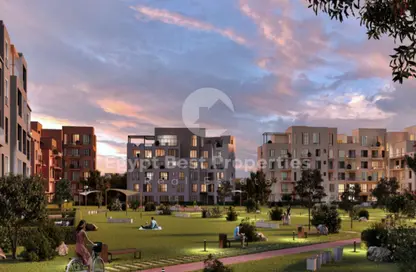 Penthouse - 2 Bedrooms - 3 Bathrooms for sale in O West - 6 October Compounds - 6 October City - Giza