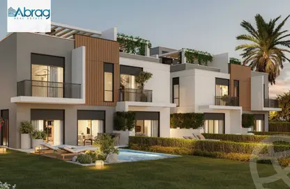 تاون هاوس - 5 غرف نوم - 4 حمامات للبيع في ليك ويست - كمبوندات الشيخ زايد - الشيخ زايد - الجيزة