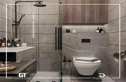 Office Space - Studio - 1 Bathroom for sale in Golden Tower - Downtown Area - New Capital City - Cairo