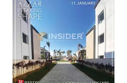 Twin House - 4 Bedrooms - 5 Bathrooms for sale in Azzar 2 - 5th Settlement Compounds - The 5th Settlement - New Cairo City - Cairo