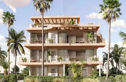 Chalet - 2 Bedrooms - 2 Bathrooms for sale in Ramla Lakeside - Qesm Ad Dabaah - North Coast