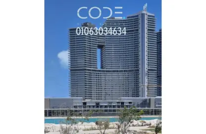 Apartment - Studio - 1 Bathroom for sale in The Gate Towers - New Alamein City - Al Alamein - North Coast