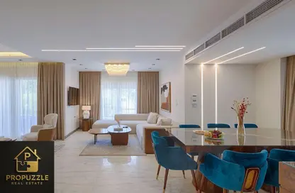 Twin House - 3 Bedrooms - 3 Bathrooms for rent in Cairo Festival City - North Investors Area - New Cairo City - Cairo