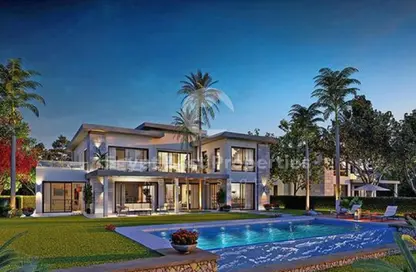 Villa - 4 Bedrooms - 4 Bathrooms for sale in Swan Lake Residence - 5th Settlement Compounds - The 5th Settlement - New Cairo City - Cairo