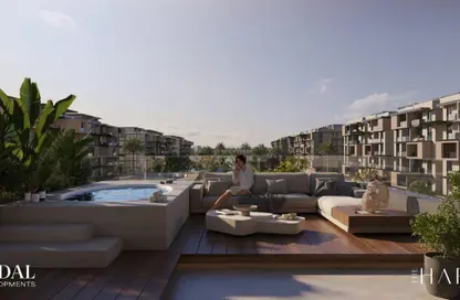 Apartment - 2 Bedrooms - 2 Bathrooms for sale in The Harv - Sheikh Zayed City - Giza