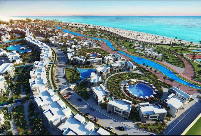 Chalet - 2 Bedrooms - 2 Bathrooms for sale in South Med - Qesm Ad Dabaah - North Coast