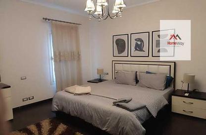 Apartment - 1 Bedroom - 1 Bathroom for rent in Palm Hills Village Gate - South Investors Area - New Cairo City - Cairo