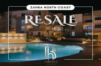 Apartment - Studio - 1 Bathroom for sale in Zahra - Sidi Abdel Rahman - North Coast