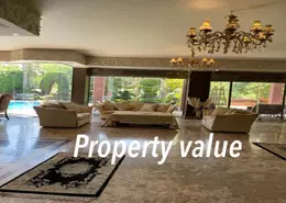 Villa - 5 Bedrooms - 5 Bathrooms for rent in Lake View - 5th Settlement Compounds - The 5th Settlement - New Cairo City - Cairo
