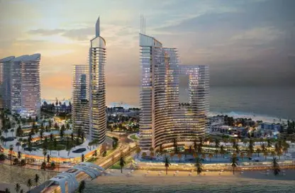 شقة - 2 غرف نوم - 2 حمامات للبيع في ذا جيت تاورز - مدينة العلمين الجديدة - العلمين - الساحل الشمالي