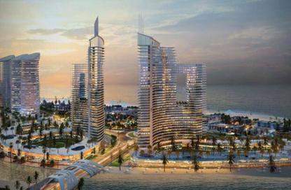 Apartment - 1 Bedroom - 1 Bathroom for sale in The Gate Towers - New Alamein City - Al Alamein - North Coast