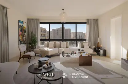 Apartment - 4 Bedrooms - 4 Bathrooms for sale in O West - 6 October Compounds - 6 October City - Giza