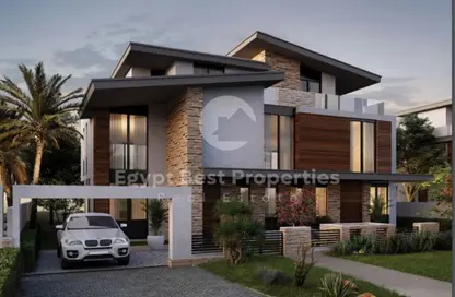 Villa - 4 Bedrooms - 5 Bathrooms for sale in Jirian - New Zayed City - Sheikh Zayed City - Giza