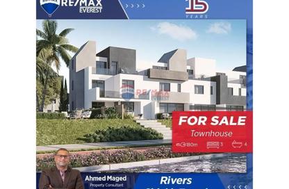 Townhouse - 3 Bedrooms - 4 Bathrooms for sale in Rivers - New Zayed City - Sheikh Zayed City - Giza