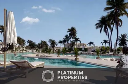 شاليه - 3 غرف نوم - 3 حمامات للبيع في هاسيندا وترز - قسم الضبعة - الساحل الشمالي