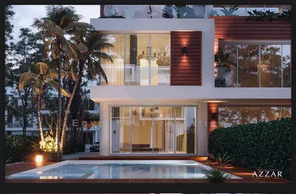 Twin House - 5 Bedrooms - 4 Bathrooms for sale in Azzar 2 - 5th Settlement Compounds - The 5th Settlement - New Cairo City - Cairo