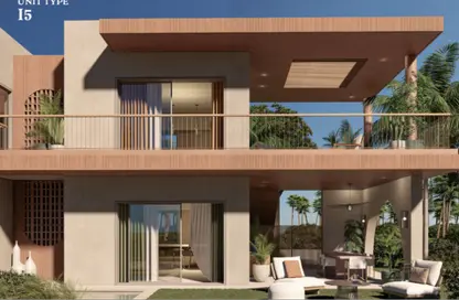 Roof - 4 Bedrooms - 4 Bathrooms for sale in Ramla Lakeside - Qesm Ad Dabaah - North Coast