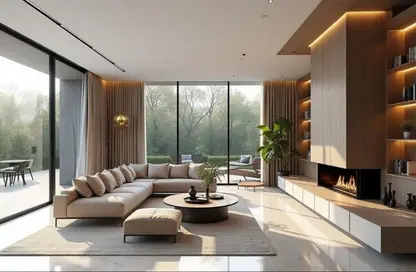 Villa - 6 Bedrooms - 6 Bathrooms for sale in Crescent Walk - 5th Settlement Compounds - The 5th Settlement - New Cairo City - Cairo