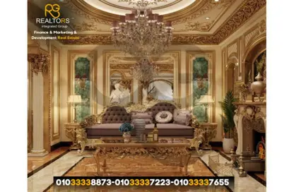 فيلا - 6 غرف نوم - 6 حمامات للبيع في وادي النخيل - طريق مصر اسكندرية الصحراوي - مدينة 6 أكتوبر - الجيزة