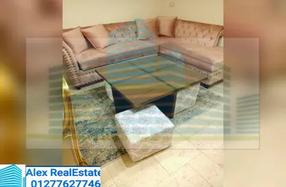 Apartment - 2 Bedrooms - 1 Bathroom for rent in Mohamed Fawzy Moaz St. - Smouha - Hay Sharq - Alexandria