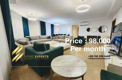 Apartment - 3 Bedrooms - 3 Bathrooms for rent in The Fourteen Golf Residences - Uptown Cairo - Mokattam - Cairo