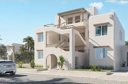 Chalet - 3 Bedrooms - 4 Bathrooms for sale in Hacienda Waters - Qesm Ad Dabaah - North Coast