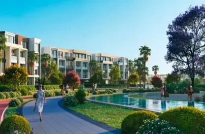 Apartment - 3 Bedrooms - 3 Bathrooms for sale in New Giza - Cairo Alexandria Desert Road - 6 October City - Giza