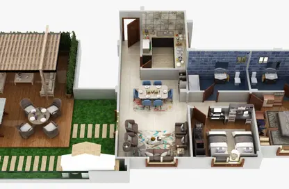 Apartment - 3 Bedrooms - 2 Bathrooms for sale in Bait Alwatan - The 5th Settlement - New Cairo City - Cairo