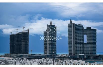 شقة - 2 غرف نوم - 1 حمام للبيع في ذا جيت تاورز - مدينة العلمين الجديدة - العلمين - الساحل الشمالي