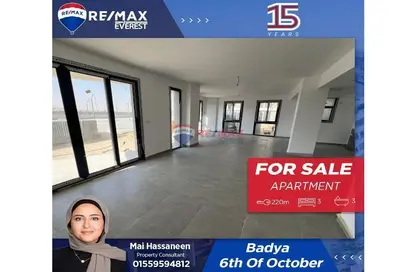 شقة - 3 غرف نوم - 3 حمامات للبيع في باديه بالم هيلز - كمبوندات 6 أكتوبر - مدينة 6 أكتوبر - الجيزة