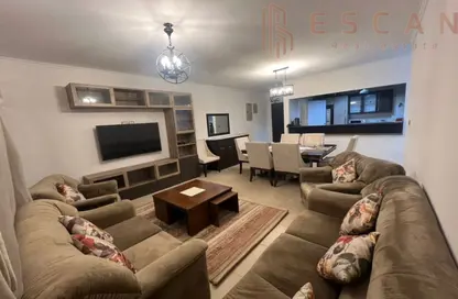 Apartment - 3 Bedrooms - 2 Bathrooms for rent in Om Kalthoum St. - Rehab City Third Phase - Al Rehab - New Cairo City - Cairo