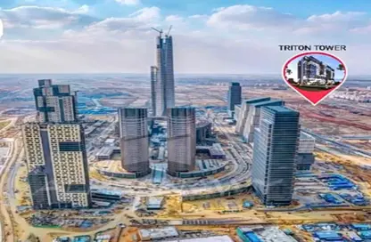 محل تجاري - استوديو - 1 حمام للبيع في برج تريتون - منطقة الأعمال المركزيه - العاصمة الإدارية الجديدة - القاهرة