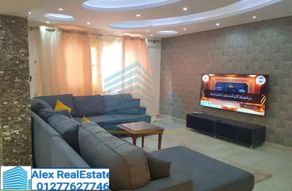 Apartment - 2 Bedrooms - 1 Bathroom for rent in Al Geish Road - El Mansheya - Hay El Gomrok - Alexandria