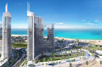 Chalet - Studio - 1 Bathroom for sale in The Gate Towers - New Alamein City - Al Alamein - North Coast