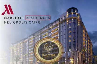 Apartment - 1 Bedroom - 2 Bathrooms for sale in Marriott Residence Heliopolis - Almazah - Heliopolis - Masr El Gedida - Cairo