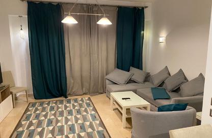 Apartment - Studio - 1 Bathroom for rent in Palm Hills Village Gate - South Investors Area - New Cairo City - Cairo