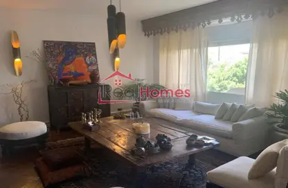 Apartment - 2 Bedrooms - 2 Bathrooms for rent in Mohamed Maraashly St. - Zamalek - Cairo