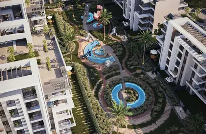 شقة - 2 غرف نوم - 2 حمامات للبيع في اكسورا - مدينة 6 أكتوبر - الجيزة